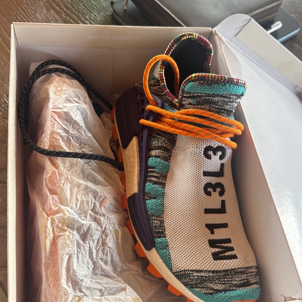 adidas Multicolor Sneakers with Orange and Purple Highlights
